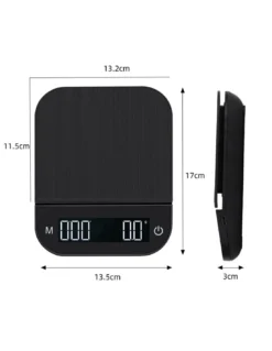 Balance à écran Tactile En Acier Inoxydable 5 Kg./0,1 Gr. -Magasin De Bière Autofinancé balance a ecran tactile en acier inoxydable 5 kg01 gr 3