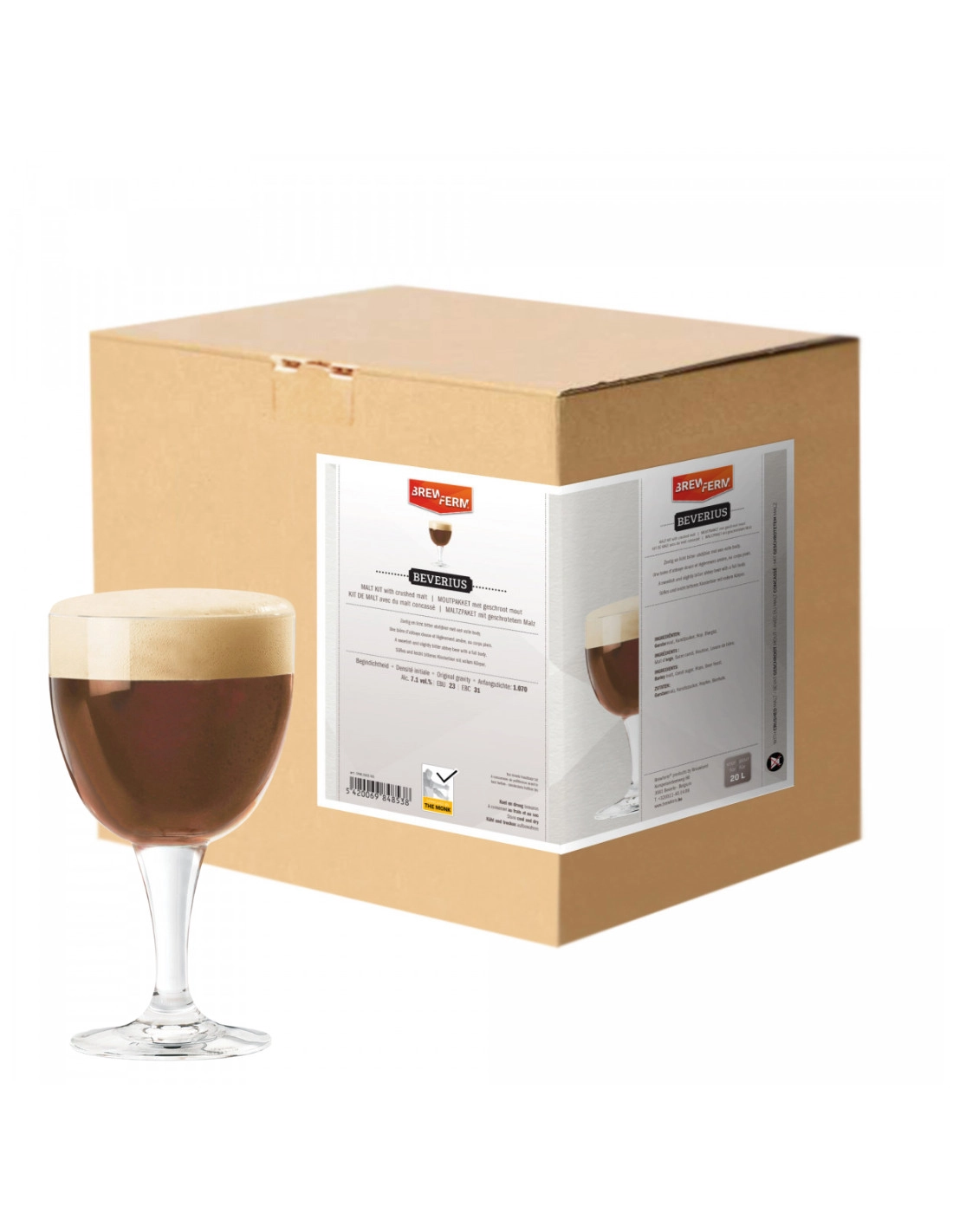 Beverius - 20L - Concassé 1 Beverius - 20L - Concassé