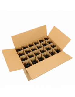 Bouteille De Bière Long Neck 33 Cl, Brun, 26 Mm, Boîte 24 Pcs