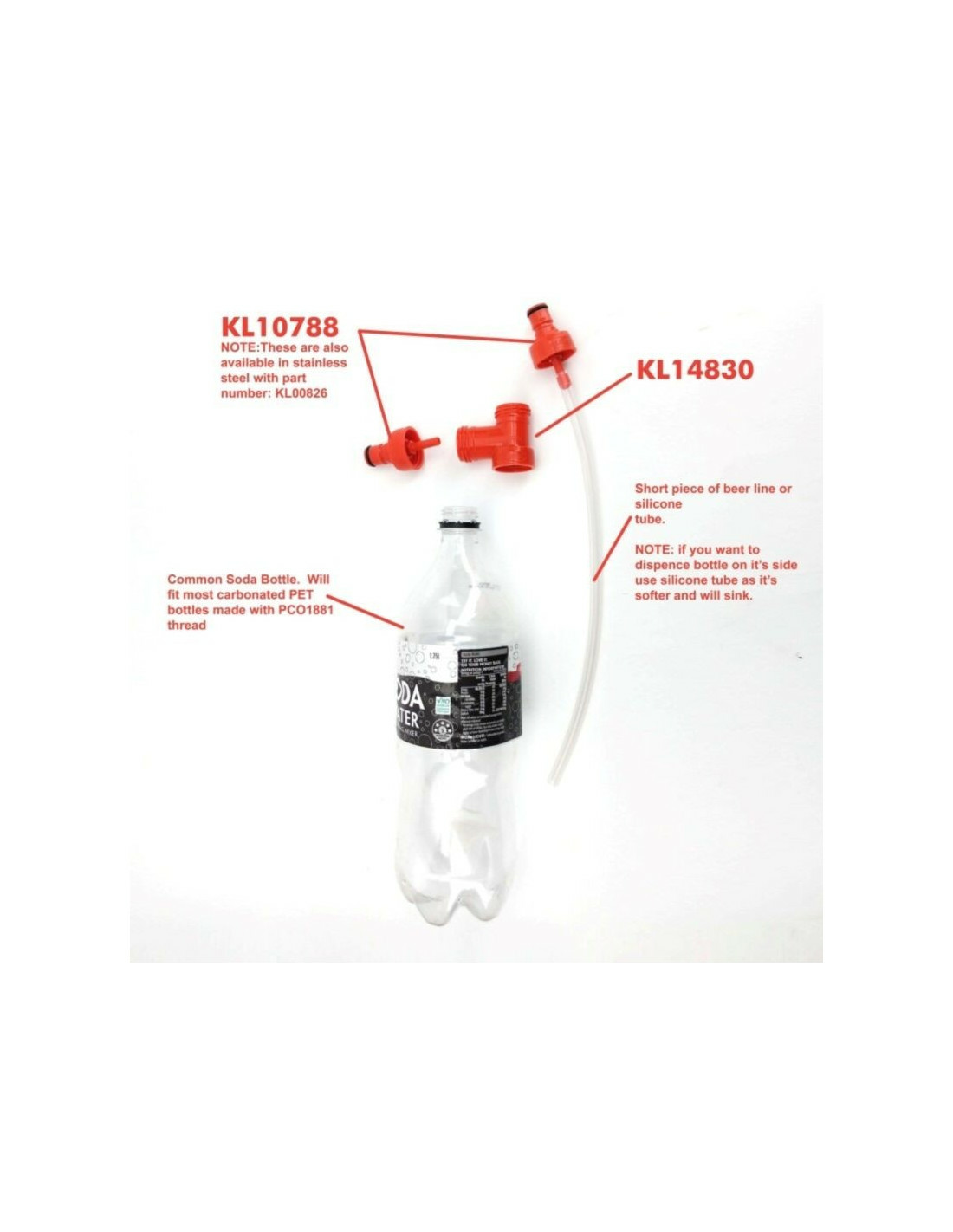Capuchon De Carbonatation Pièce En T 2 Capuchon De Carbonatation Pièce En T – Image 2