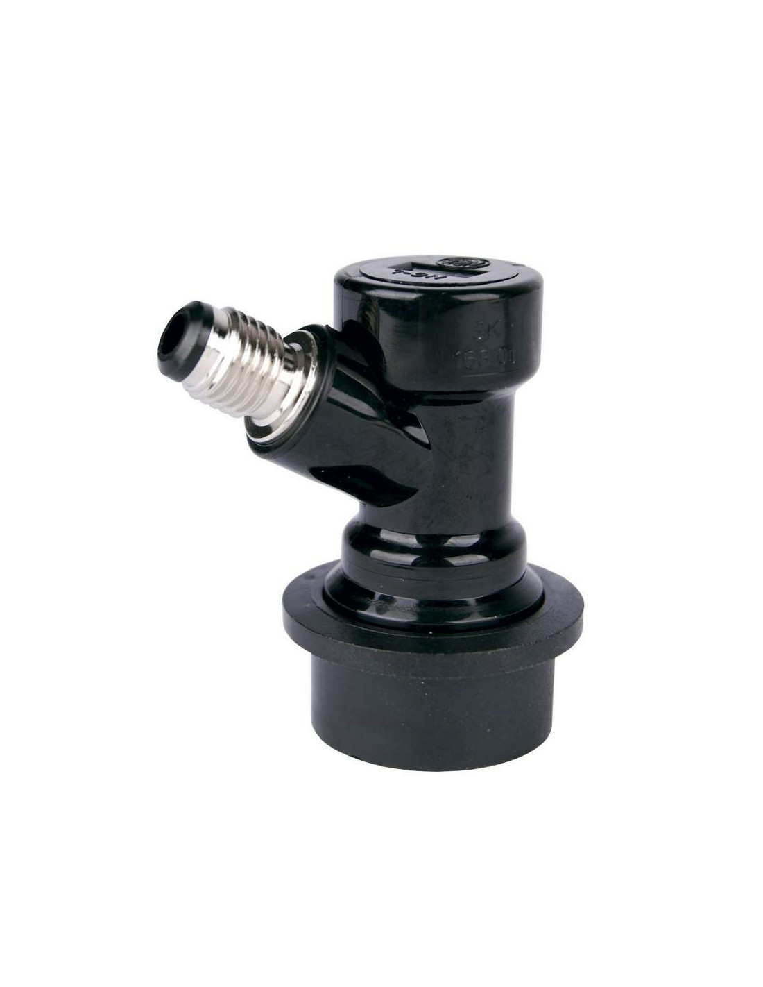 Ball-lock Bière (vis) Noir Pour Fûts Soda-keg 1 Ball-lock Bière (vis) Noir Pour Fûts Soda-keg