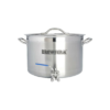 Cuve De Brassage Inox 20 L Avec Robinet à Boisseau Sphérique (36 X 24 Cm)
