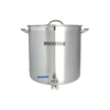 Cuve De Brassage Inox 50 L Avec Robinet à Boisseau Sphérique (40 X 40 Cm)