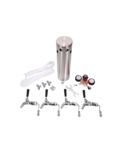 Kegerator Série X Avec 4 Robinets -Magasin De Bière Autofinancé kegerator serie x avec 4 robinets 5