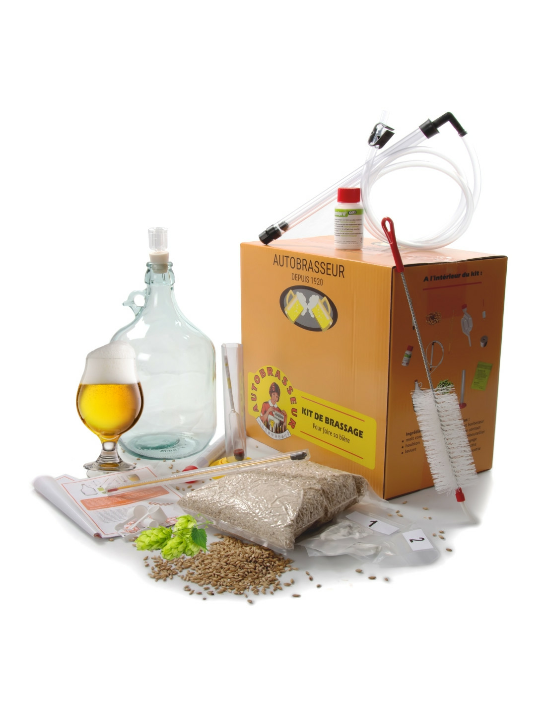 Kit De Brassage 5 Litres Bière - Abbaye Trappiste 1 Kit De Brassage 5 Litres Bière - Abbaye Trappiste