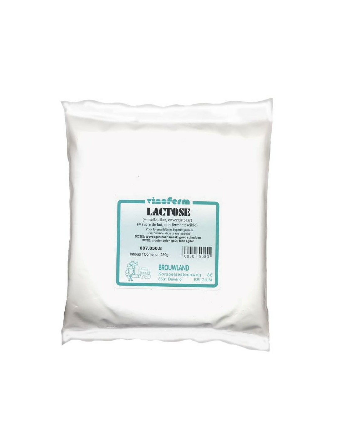 Lactose (sucre De Lait) 1 Lactose (sucre De Lait)