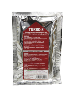 Levure TURBO 8 Alcoferm Pour 25 L