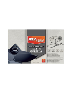 Moulin à Malt Brewferm Gorilla à Rouleaux Ajustables En Inox -Magasin De Bière Autofinancé moulin a malt brewferm gorilla a rouleaux ajustables en inox 1 6