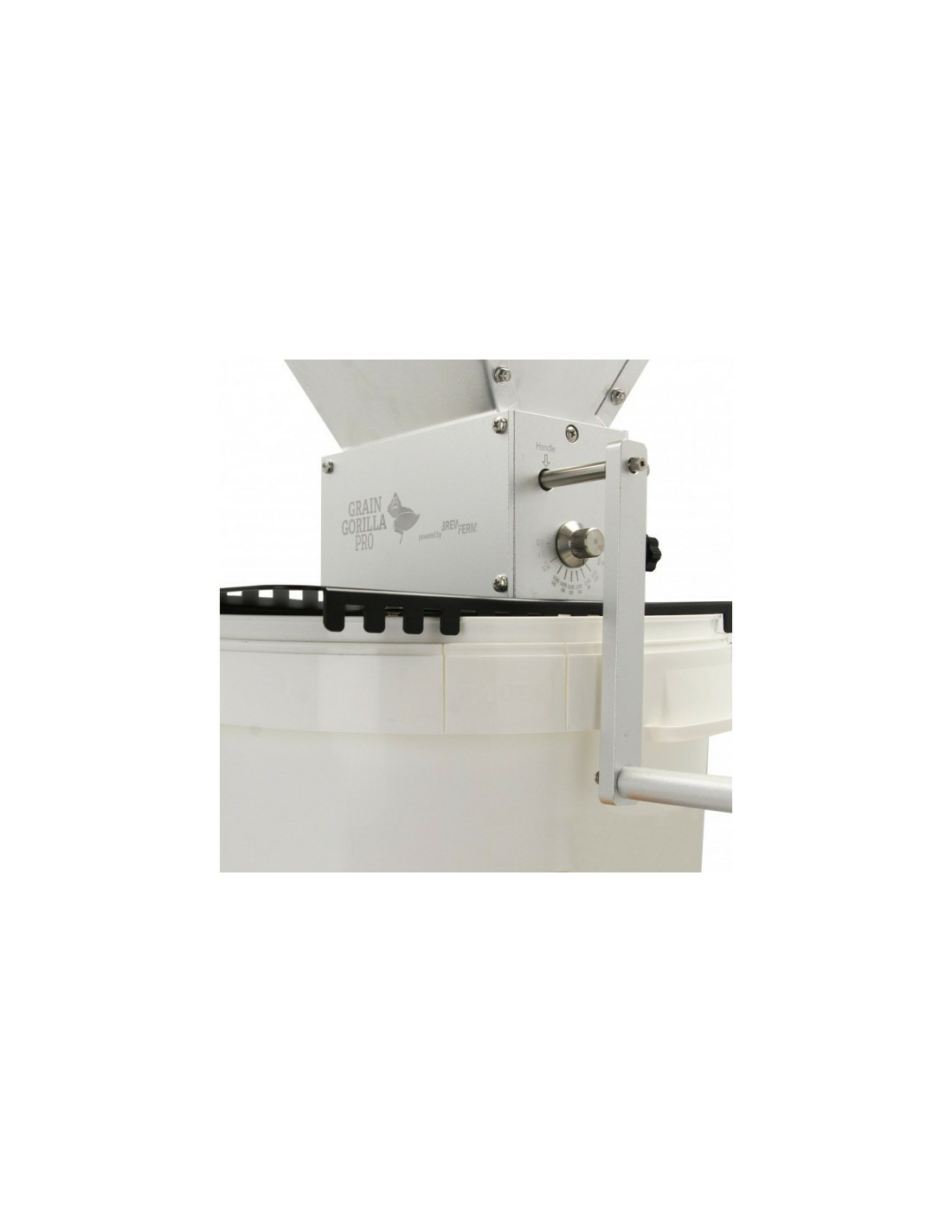 Moulin à Malt Gorilla Pro à 3 Rouleaux Ajustables En Inox 4 Moulin à Malt Gorilla Pro à 3 Rouleaux Ajustables En Inox – Image 4