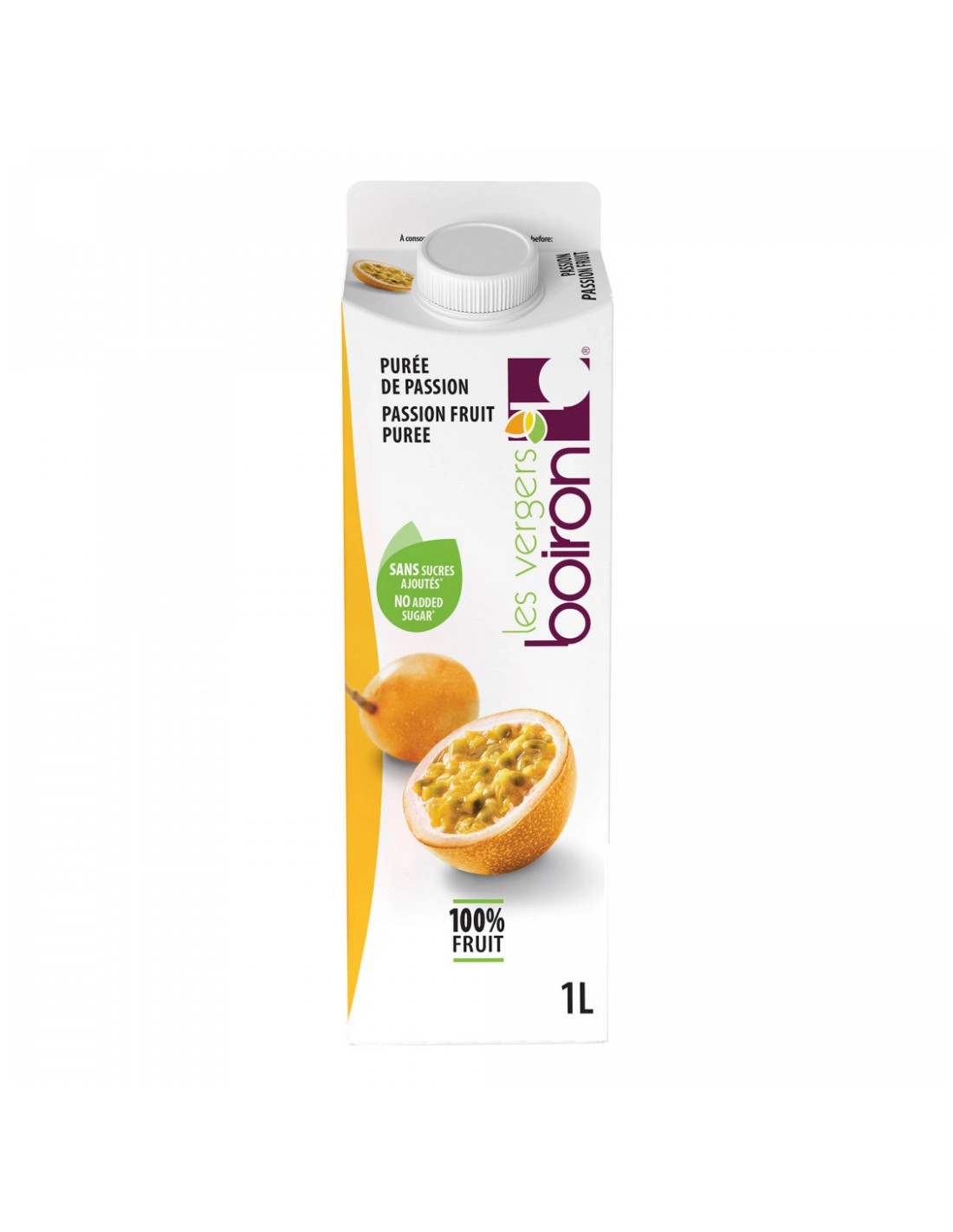 Purée De Fruits De La Passion 1L - Boiron 1 Purée De Fruits De La Passion 1L - Boiron