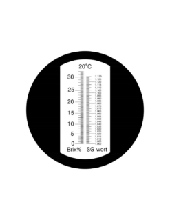 Réfractomètre 0-32 % Brix + 1.000-1.130 Gravité Spécifique Avec ATC -Magasin De Bière Autofinancé refractometre 0 32 brix 1000 1130 gravite specifique avec atc 3