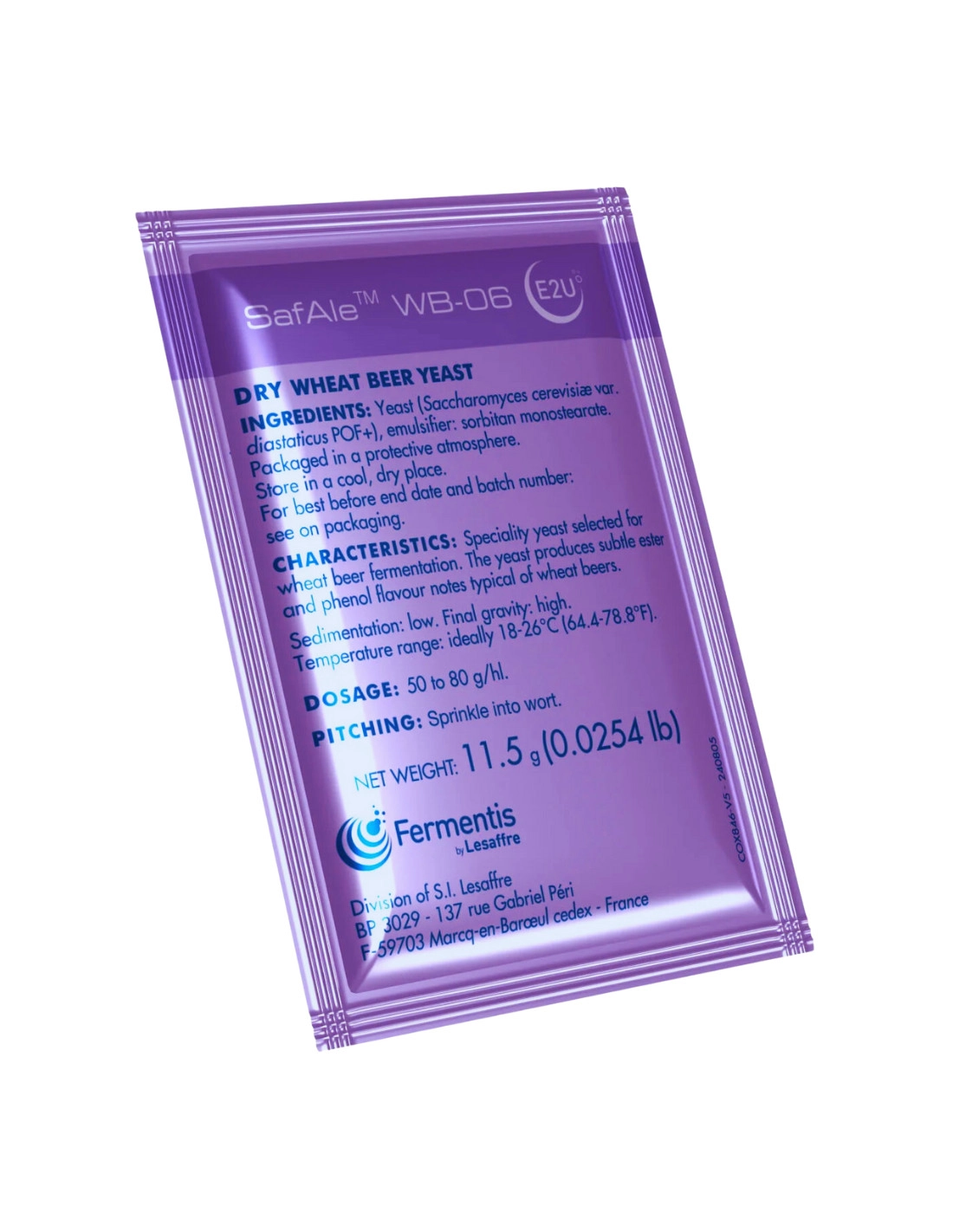 SafAle™ WB-06 - 11,5 Gr 1 SafAle™ WB-06 - 11,5 Gr