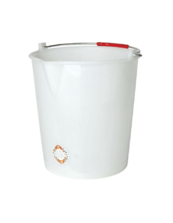 Seau Blanc 14 L Sans Couvercle + Bec