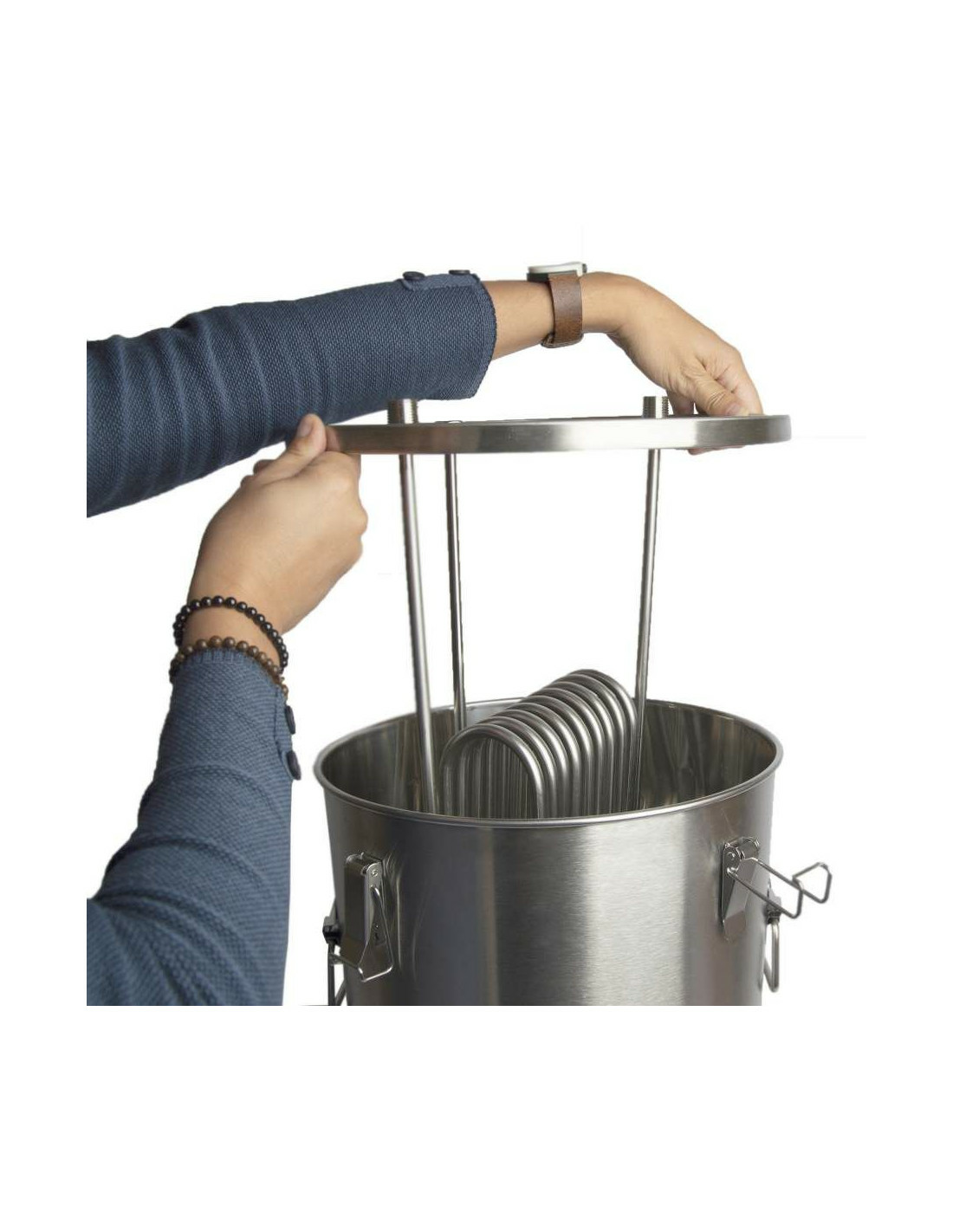 Serpentin De Refroidissement Pour Fermenteur 30L - Brew Monk™ 2 Serpentin De Refroidissement Pour Fermenteur 30L - Brew Monk™ – Image 2