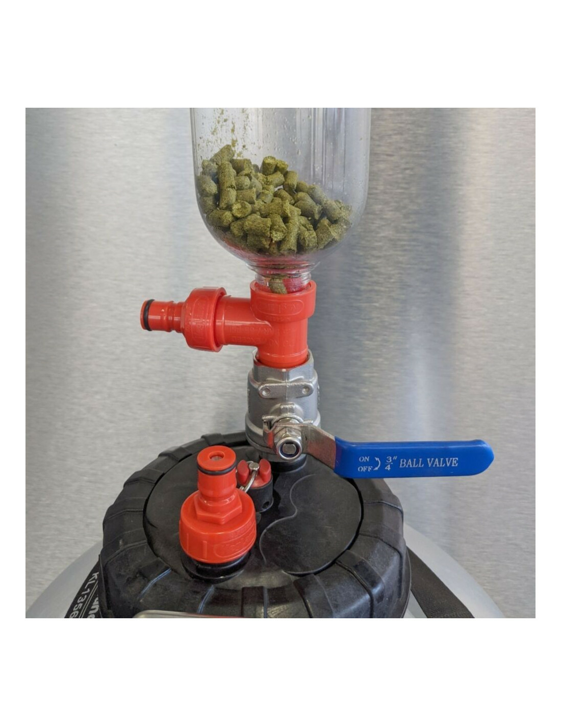 Vanne à Boisseau Sphérique Femelle - Dispositif De Houblonnage à Sec Pour FermZilla 3 Vanne à Boisseau Sphérique Femelle - Dispositif De Houblonnage à Sec Pour FermZilla – Image 3