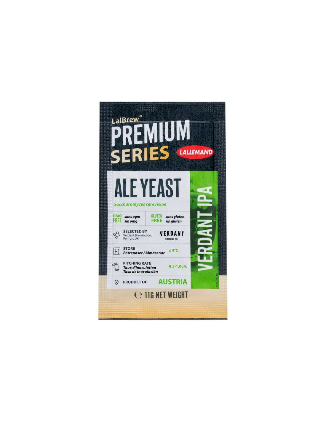 Verdant IPA Premium™ LalBrew Lallemand - 11gr 1 Verdant IPA Premium™ LalBrew Lallemand - 11gr